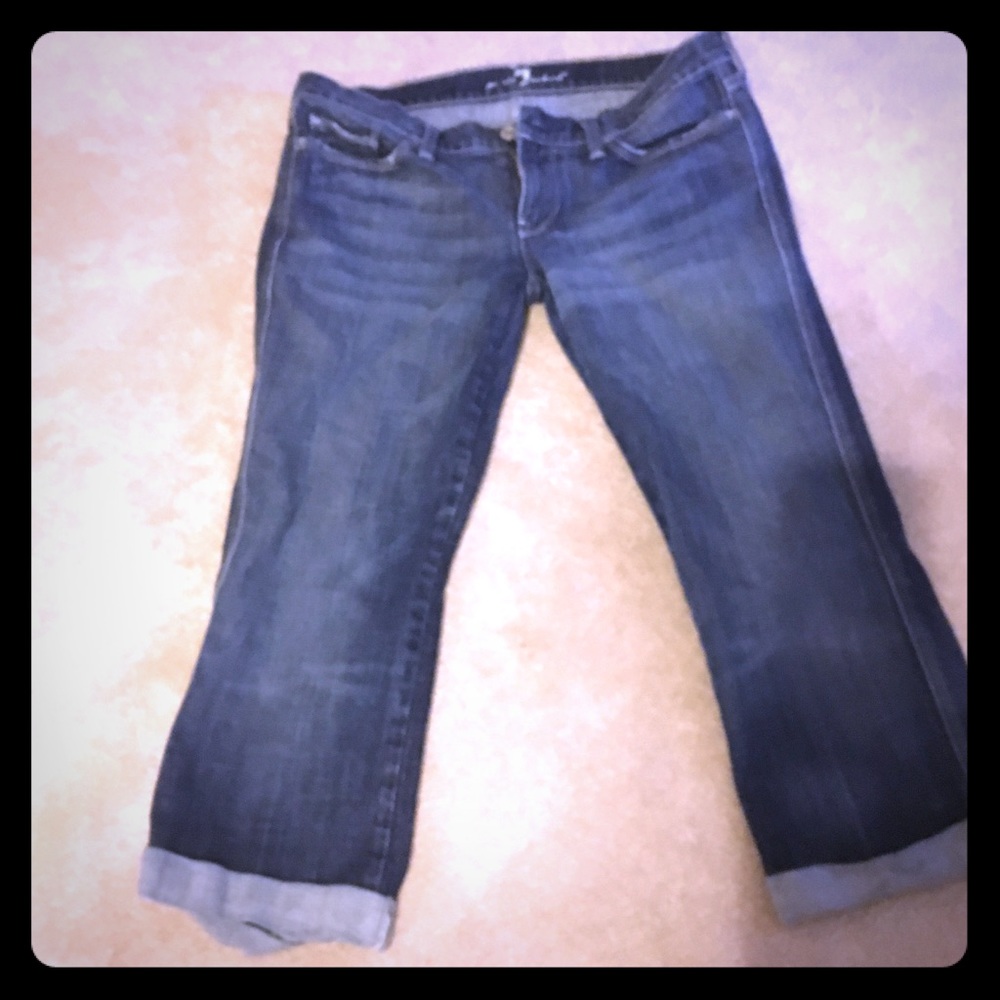 7 for All Mankind crop Collette jeans